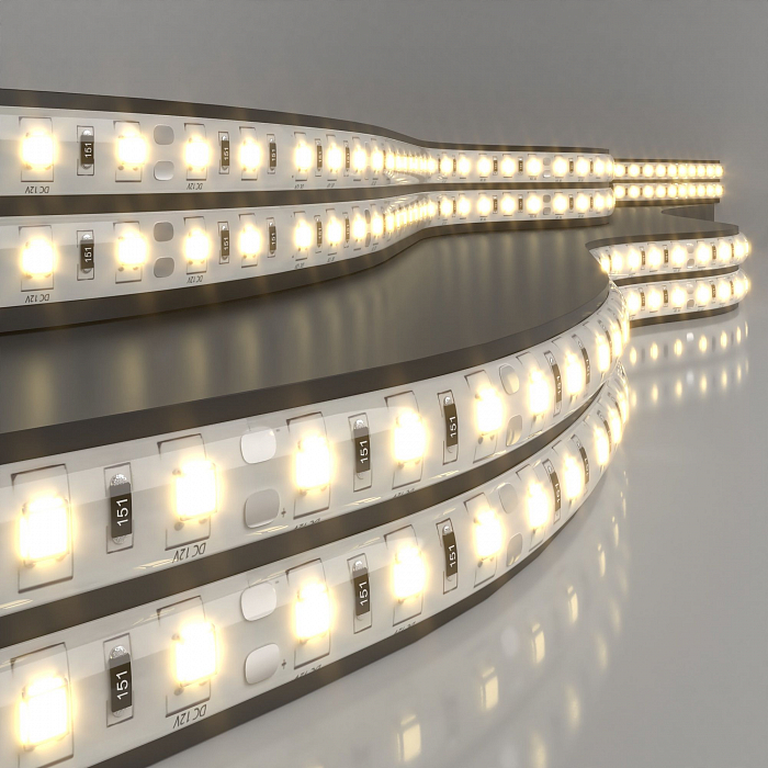 Светодиодная лента Elektrostandard Лента светодиодная 12V 14,4W 60Led 5050 IP65 теплый белый, 5м