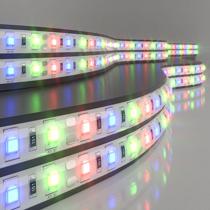 Светодиодная лента Elektrostandard Лента светодиодная 12V 14,4W 60Led 5050 IP65 RGB, 5м